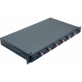 Helos 375557 rack cabinet 1U Black
