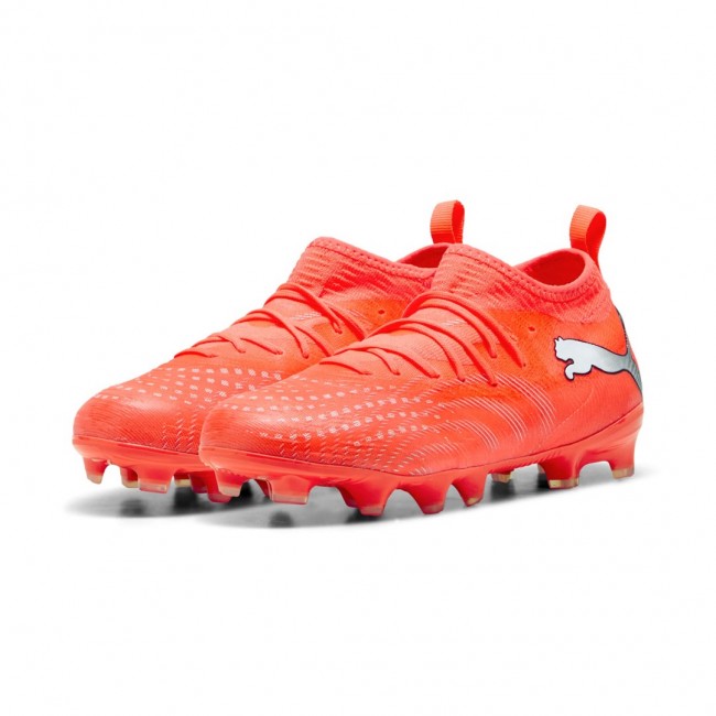PUMA Future 9 Match FG/AG Jr Football Male Orange, White
