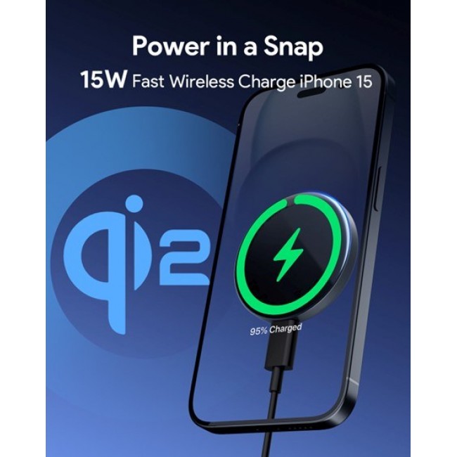 AUKEY Qi2 Magnetic Wireless Charger AUKEY Qi2 Magnetic Wireless Charger