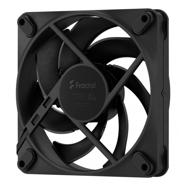 Fractal Design Momentum 12 Computer case Fan 12 cm Black 1 pc(s) Fractal Design Momentum 12 Computer case Fan 12 cm Black 1 pc(s)
