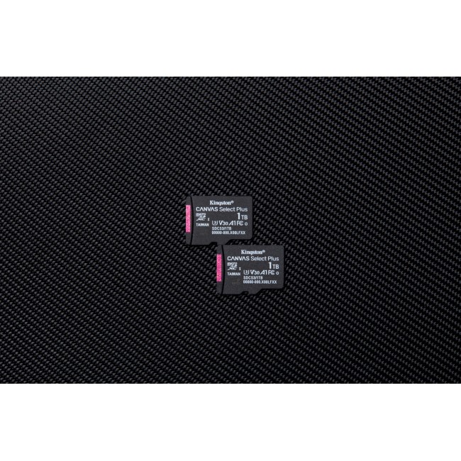 Kingston Technology 1TB microSDXC Canvas Select Plus Gen3 150MB/s A1 Card + Adapter Kingston Technology 1TB microSDXC Canvas Select Plus Gen3 150MB/s A1 Card + Adapter