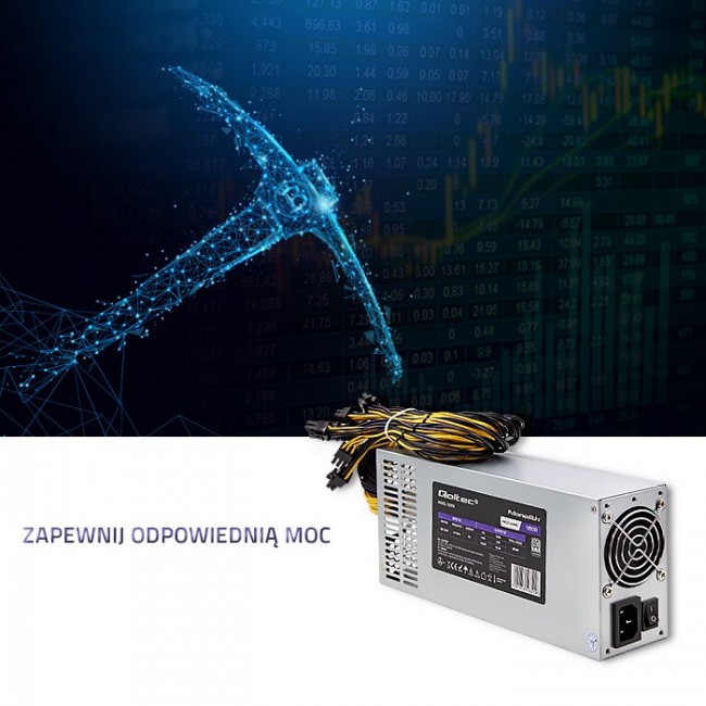 Qoltec 50350 power supply 1850W PCI-E| 80 Plus Platinum | Gaming Miner Qoltec 50350 power supply 1850W PCI-E| 80 Plus Platinum | Gaming Miner