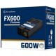 Silverstone FX600 Platinum power supply unit 600 W 20+4 pin ATX Flex ATX Black Silverstone FX600 Platinum power supply unit 600 W 20+4 pin ATX Flex ATX Black