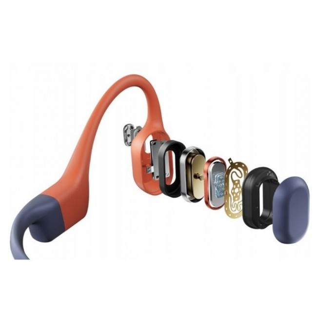 Shokz OpenSwim Pro Red wireless bone conduction headphones Shokz OpenSwim Pro Red wireless bone conduction headphones