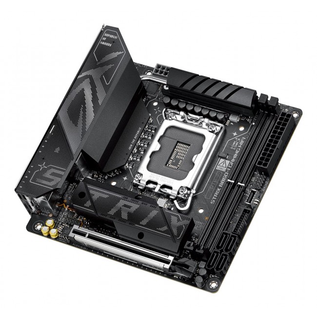 ASUS ROG STRIX B860-I GAMING WIFI Intel B860 LGA 1851 (Socket V1) mini ITX ASUS ROG STRIX B860-I GAMING WIFI Intel B860 LGA 1851 (Socket V1) mini ITX