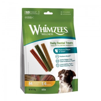 WHIMZEES Stix M - dog treat - 420g