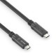 PureLink PI6600-030 USB cable USB4 Gen 2x2 3 m USB C 20 Gbit/s 100 W Black