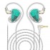 KZ AS16 PRO Cyan NO MIC - in-ear headphones, green