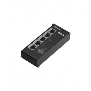 Teltonika TSF000 Unmanaged Fast Ethernet (10/100) Power over Ethernet (PoE) Desktop Black