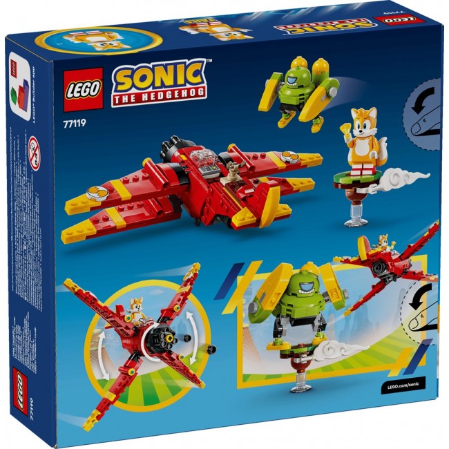LEGO SONIC THE HEDGEHOG 77119 Tails and Tornado-1