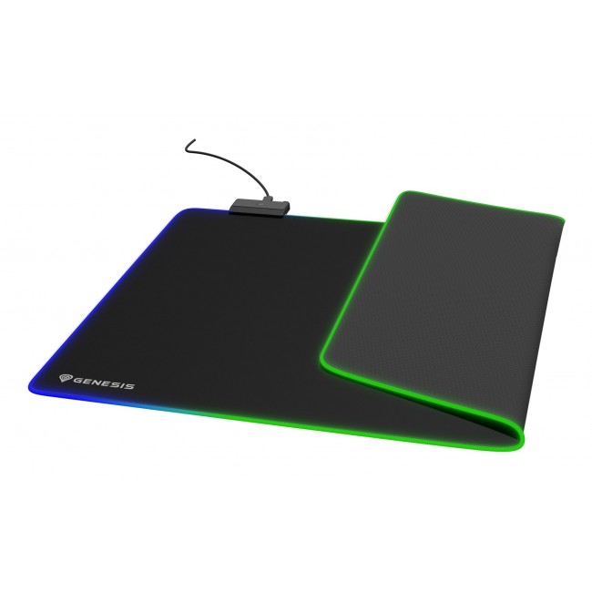 GENESIS Boron 500 XXL RGB Gaming mouse pad Black