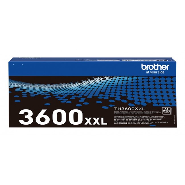 Brother TN-3600XXL toner cartridge 1 pc(s) Original Black