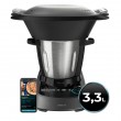 Cecotec 04341 food processor 1600 W 3.3 L Black, Stainless steel Built-in scales