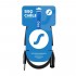 SSQ JSXM1 - XLR male - Jack stereo 6,3 mm cable , 1 m