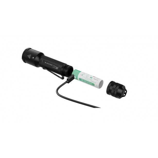 Ledlenser TAC6R Black Flashlight 2000 lumen