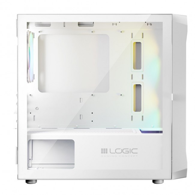 Logic PORTOS ARGB MINI USB 3.0 Case White Logic PORTOS ARGB MINI USB 3.0 Case White