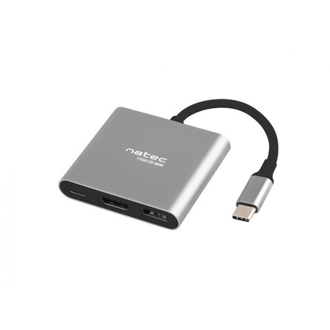 NATEC MULTI PORT FOWLER MINI (USB-C PD, HDMI 4K)