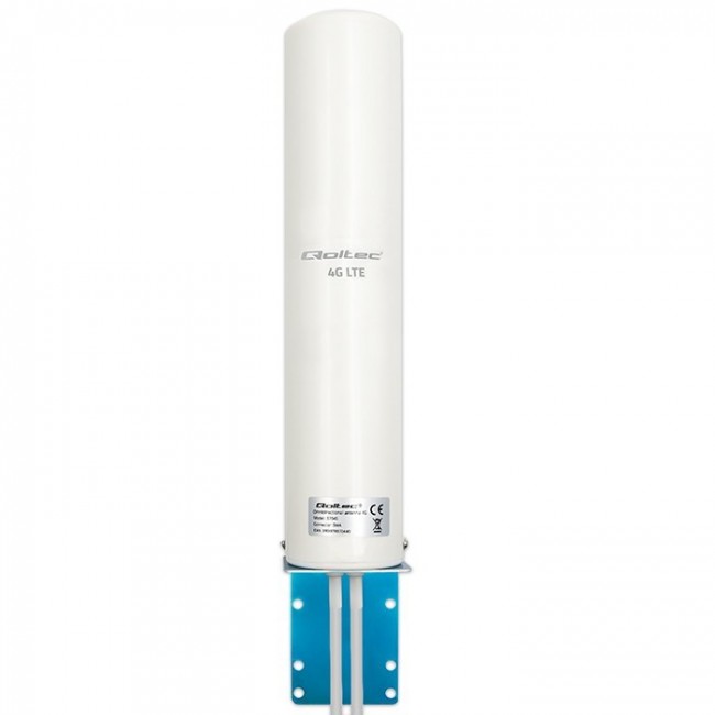 Qoltec 57045 4G LTE DUAL antenna | 12dBi | omnidirectional | outdoor Qoltec 57045 4G LTE DUAL antenna | 12dBi | omnidirectional | outdoor