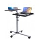 Techly Universal Adjustable Trolley for Notebook Projector, Black Techly Universal Adjustable Trolley for Notebook Projector, Black