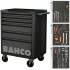 Bahco tool cart 214 pieces black 6 drawers