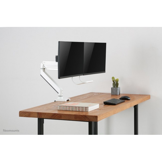 Neomounts NM-D775DXWHITE Monitor arm 10-32 Neomounts NM-D775DXWHITE Monitor arm 10-32