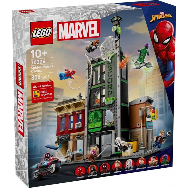 LEGO MARVEL 76324 Spider-Man vs. Oscorp LEGO MARVEL 76324 Spider-Man vs. Oscorp