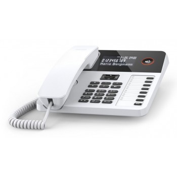 Gigaset DESK 600 Analog telephone Caller ID White