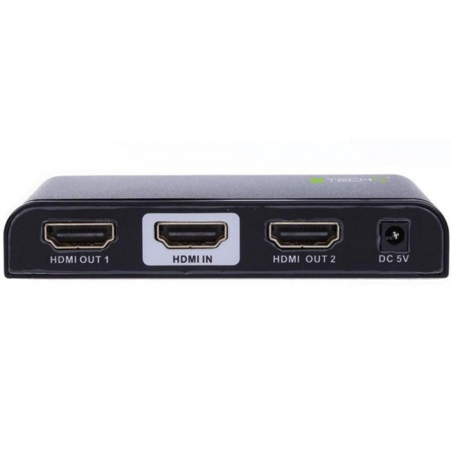 Techly IDATA HDMI2-4K2 video splitter HDMI 2x HDMI Techly IDATA HDMI2-4K2 video splitter HDMI 2x HDMI