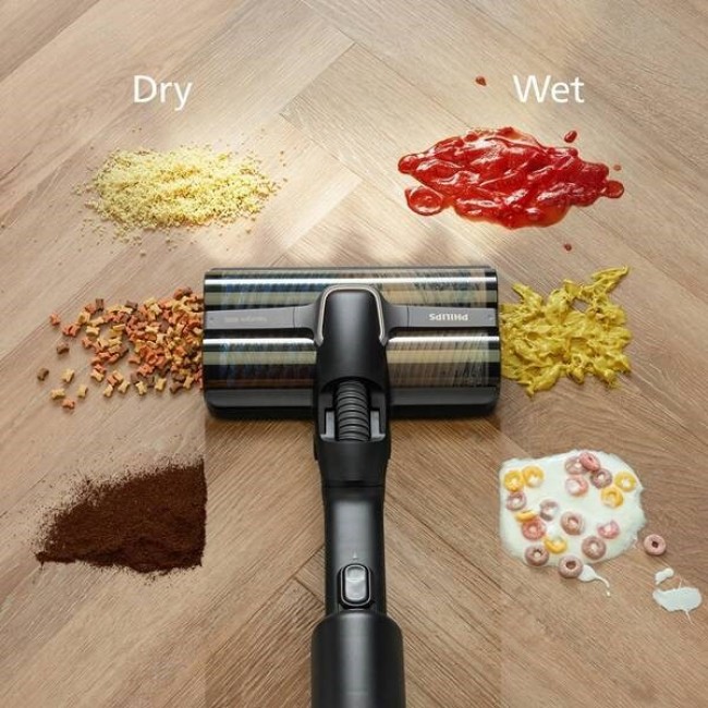 Philips XW9463/11 stick vacuum/electric broom 2-in-1 stick vacuum Battery Dry&wet Bagless Black