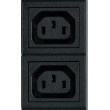 EnerGenie EG-PDU-10C132C19 Power distribution unit (PDU), 10 pcs C13 sockets, 1U, 16A, C20 plug 2 m cable, black
