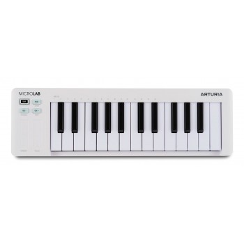 Arturia MicroLab mk3 MIDI keyboard 25 keys USB White