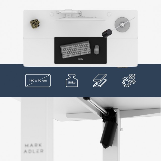 Electric desk Leader 7.3 White Electric desk Leader 7.3 White