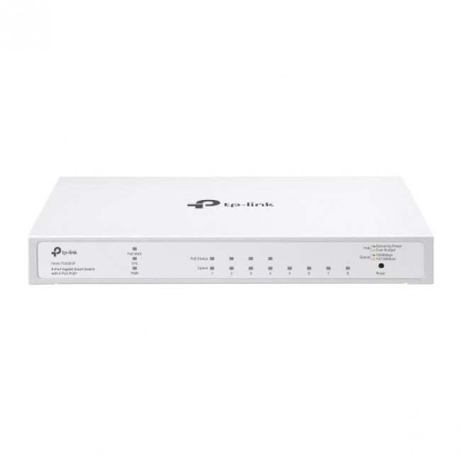 TP-Link FESTA FS308GP network switch Managed Gigabit Ethernet (10/100/1000) Power over Ethernet (PoE) White TP-Link FESTA FS308GP network switch Managed Gigabit Ethernet (10/100/1000) Power over Ethernet (PoE) White