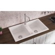 2-bowl granite sink