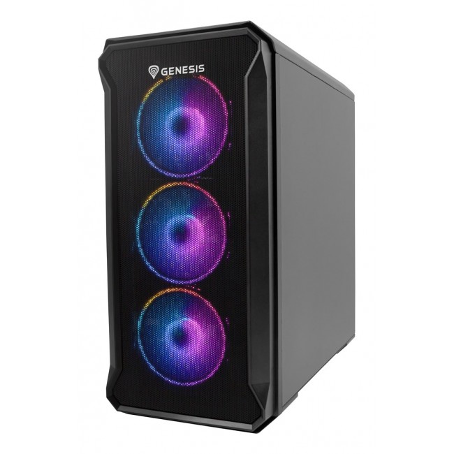 GENESIS Irid 503 ARGB Micro Tower Black, Transparent GENESIS Irid 503 ARGB Micro Tower Black, Transparent