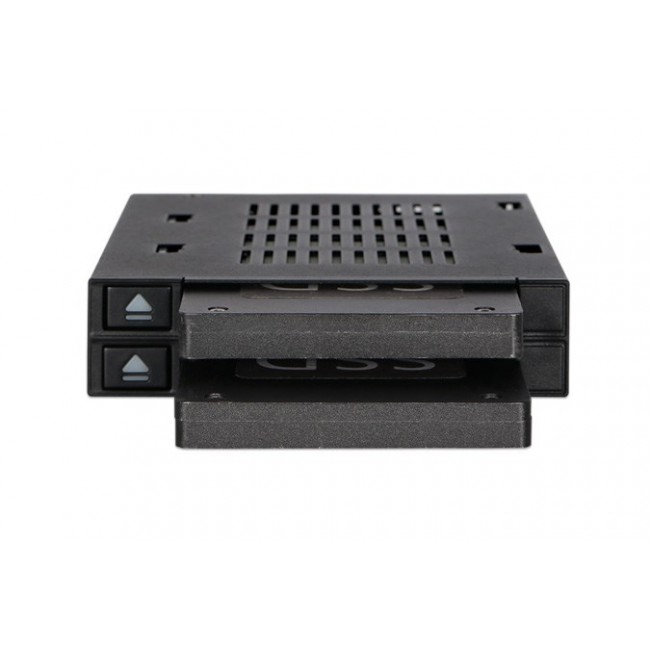 Icy Dock MB522SP-B storage drive docking station Black
