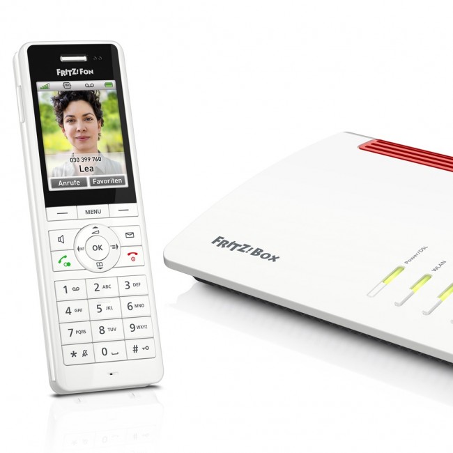 Fon FRITZ! X6 DECT telephone Caller ID White