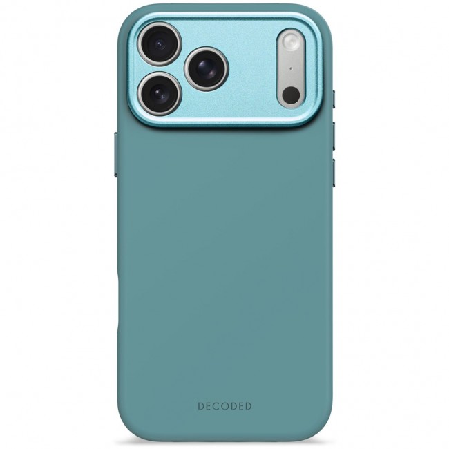 Decoded Silicone Backcover Apple iPhone 17 Pro Max Retro Blue mobile phone case 17.5 cm (6.9