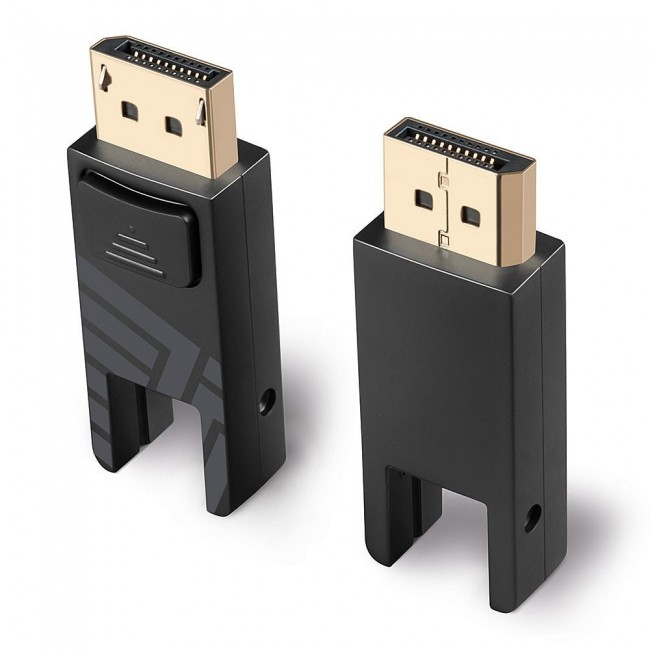 Lindy 50m Fibre Optic Hybrid Mini DisplayPort 1.4 Cable with Detachable DP Connectors