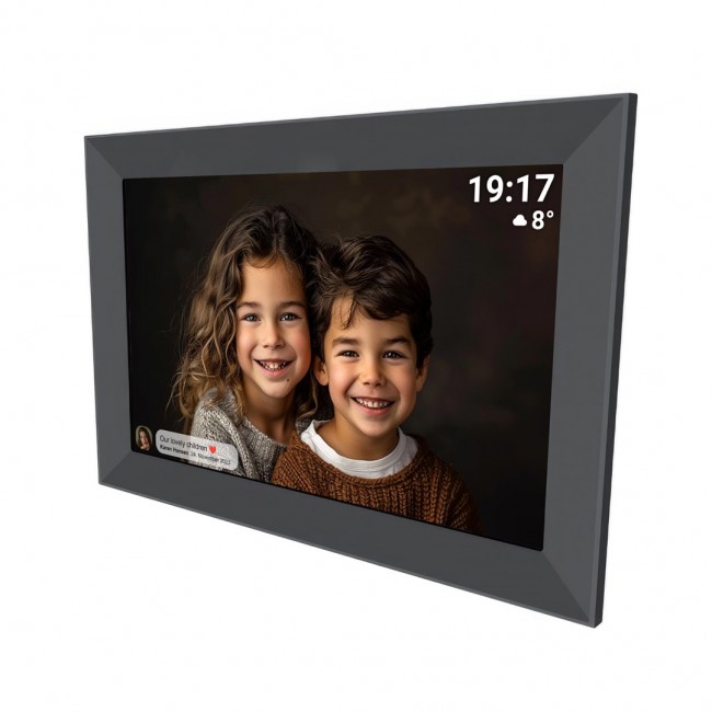 Denver PFF-1012 digital photo frame Black 25.6 cm (10.1