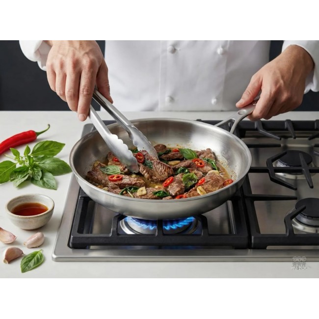 DEMEYERE INDUSTRY 5 1029691 - 28 cm steel frying pan