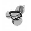 Huzaro RANGER 1.0 GREY MESH office/computer chair Flat seat Meshed backrest