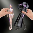 Mattel KPop Demon Hunters Rumi & Jinu Final Battle Action Figure Set, 4 Accessories, Swappable Hands & Faces