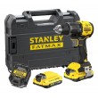 Stanley SFMCD716D2T-QW drill 1900 RPM Keyless Black, Yellow