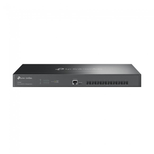 TP-Link Omada 8-Port 10GE SFP+ L2+ Managed Switch TP-Link Omada 8-Port 10GE SFP+ L2+ Managed Switch