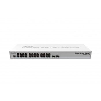 Mikrotik CRS326-24G-2S+RM network switch Managed L2 Gigabit Ethernet (10/100/1000) Grey