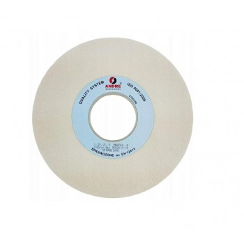 ANDRE FLAT GRINDING WHEEL 250mm x 25mm x 76mm 99A60K7VE01-35 WHITE 