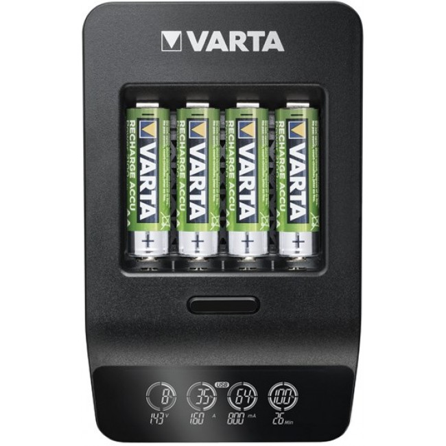 Varta LCD SMART CHARGER+ battery charger Household battery AC Varta LCD SMART CHARGER+ battery charger Household battery AC