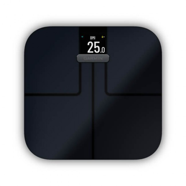 Garmin Index S2 Rectangle Black Electronic personal scale Garmin Index S2 Rectangle Black Electronic personal scale