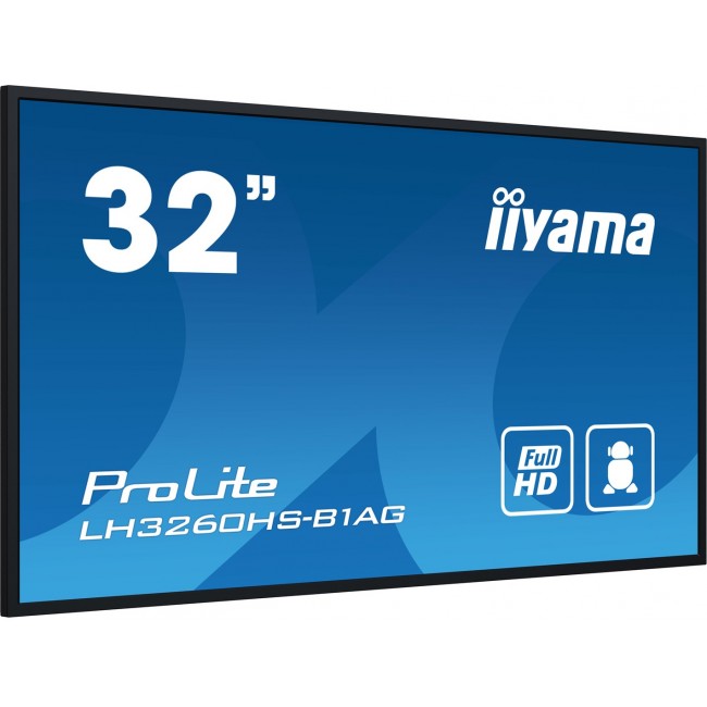 iiyama LH3260HS-B1AG Signage Display Digital A-board 80 cm (31.5 iiyama LH3260HS-B1AG Signage Display Digital A-board 80 cm (31.5